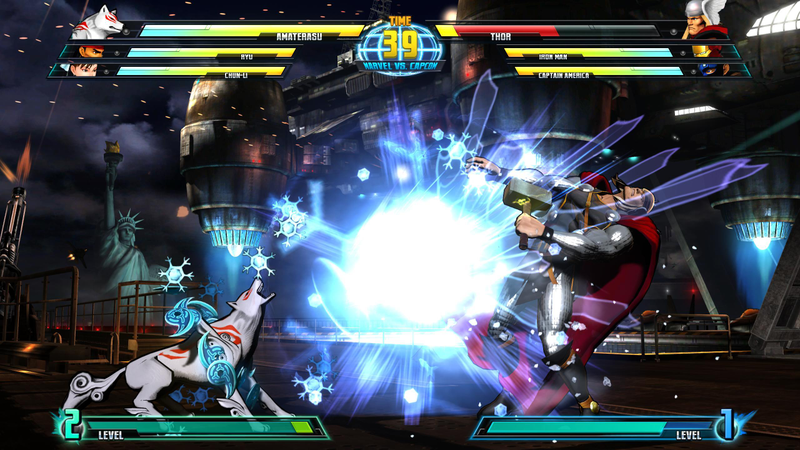 Illustration for article titled Marvel vs Capcom 3 vs Comic-Con Screenshots